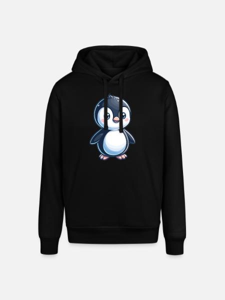 childlike penguin - Stanley/Stella SOUNDER Unisex Hoodie - black