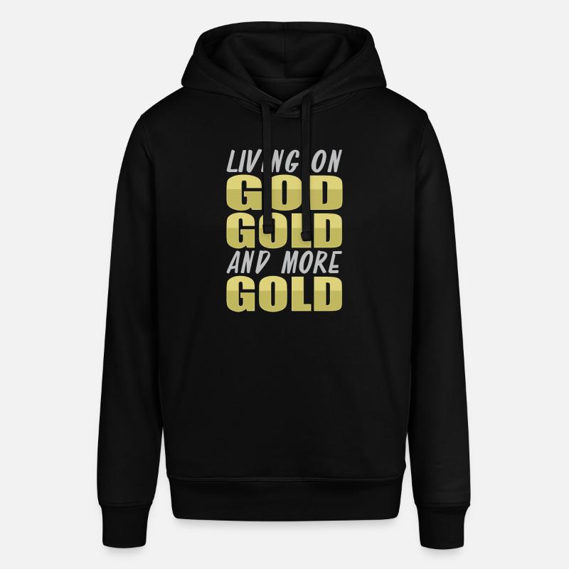 Mine d’or minière - Sweat à capuche SOUNDER Stanley/Stella Unisexe - noir