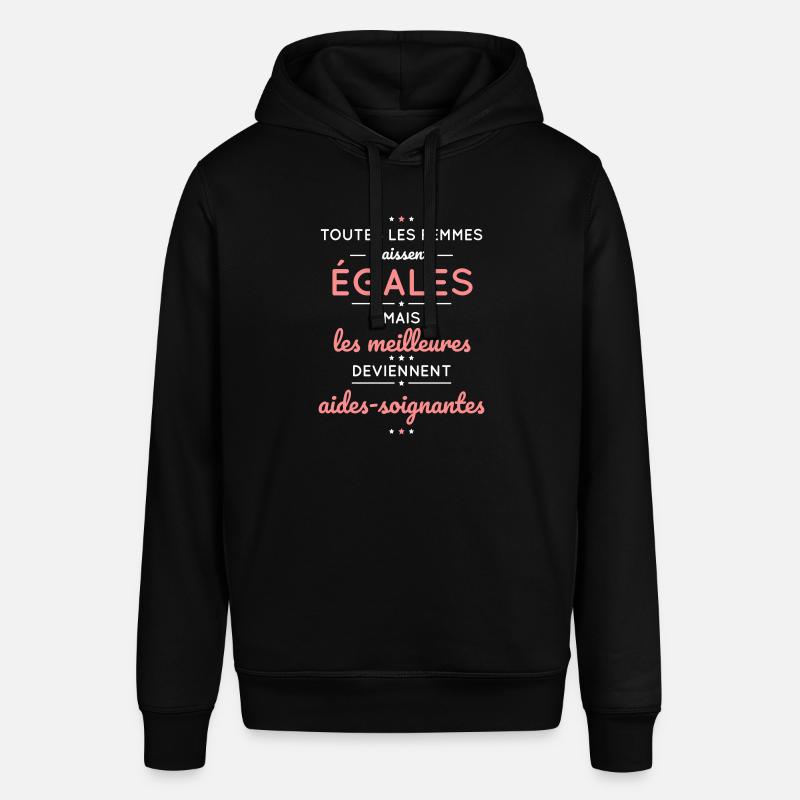 Femmes égales meilleures aides-soignantes - Sweat à capuche SOUNDER Stanley/Stella Unisexe - noir