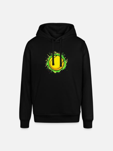 Tennis-Design 01 - Stanley/Stella Unisex Hoodie SOUNDER - Schwarz