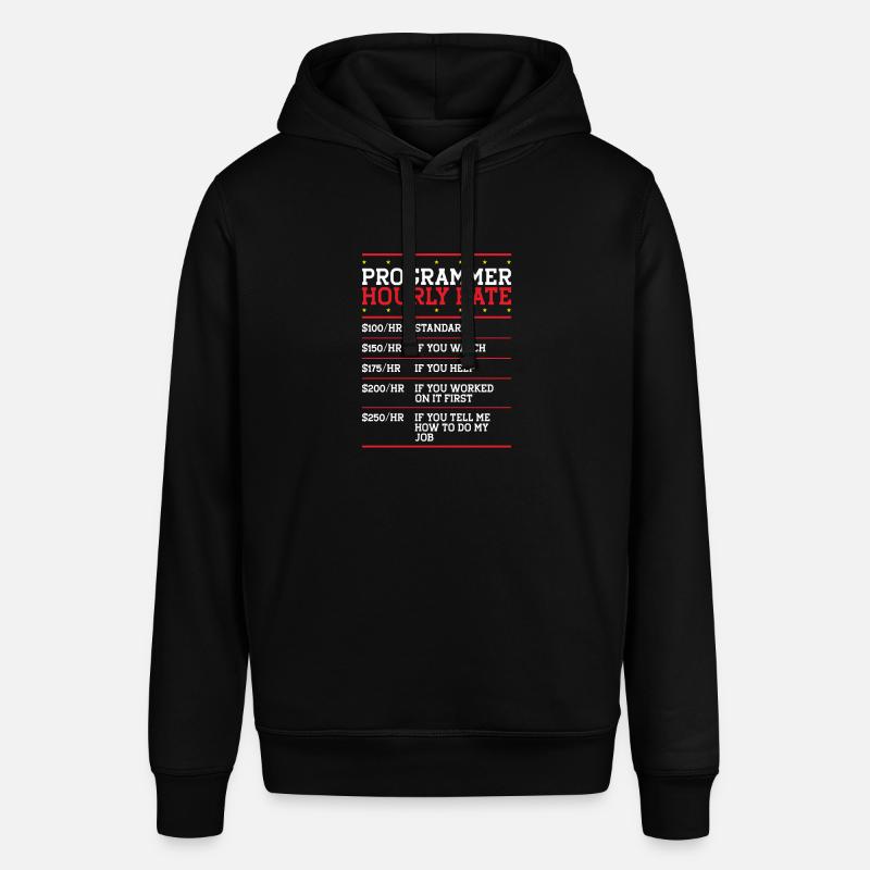 Programmierer Coder Code Computer - Stanley/Stella Unisex Hoodie SOUNDER - Schwarz