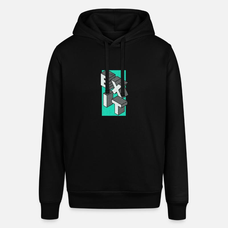 Exit - take the exit - Stanley/Stella SOUNDER Unisex Hoodie - black