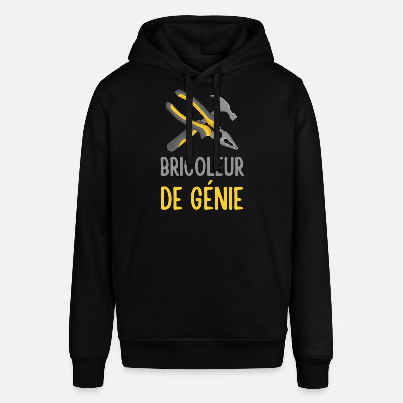 Bricoleur de génie - Sweat à capuche SOUNDER Stanley/Stella Unisexe - noir