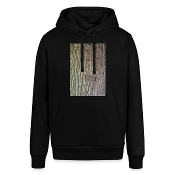 Eichenstamm - Stanley/Stella Unisex Hoodie SOUNDER - Schwarz - Vorne - Alina (178cm) & Michal (187cm)