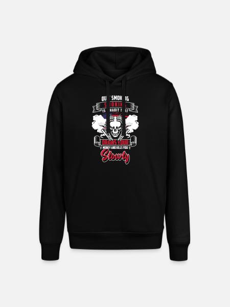 Tabagisme - Sweat à capuche SOUNDER Stanley/Stella Unisexe - noir