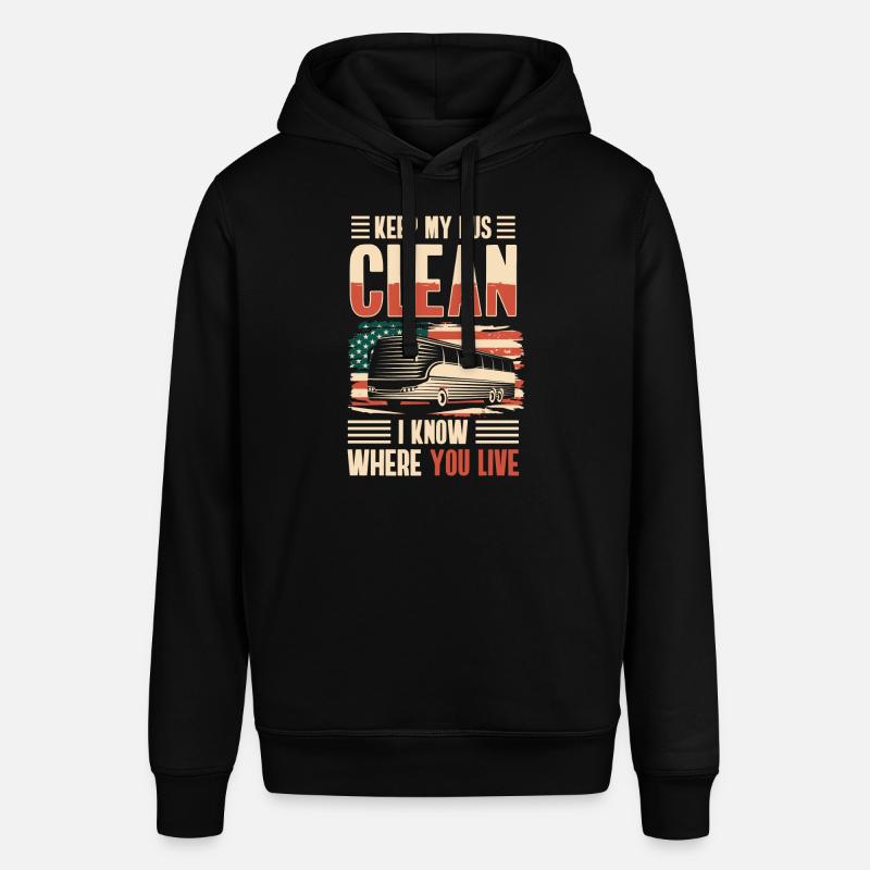 Fahrer Beruf Arbeit Kraftfahrer - Stanley/Stella Unisex Hoodie SOUNDER - Schwarz