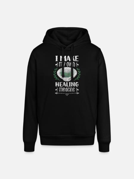 Medicinal potion plants diseases - Stanley/Stella SOUNDER Unisex Hoodie - black