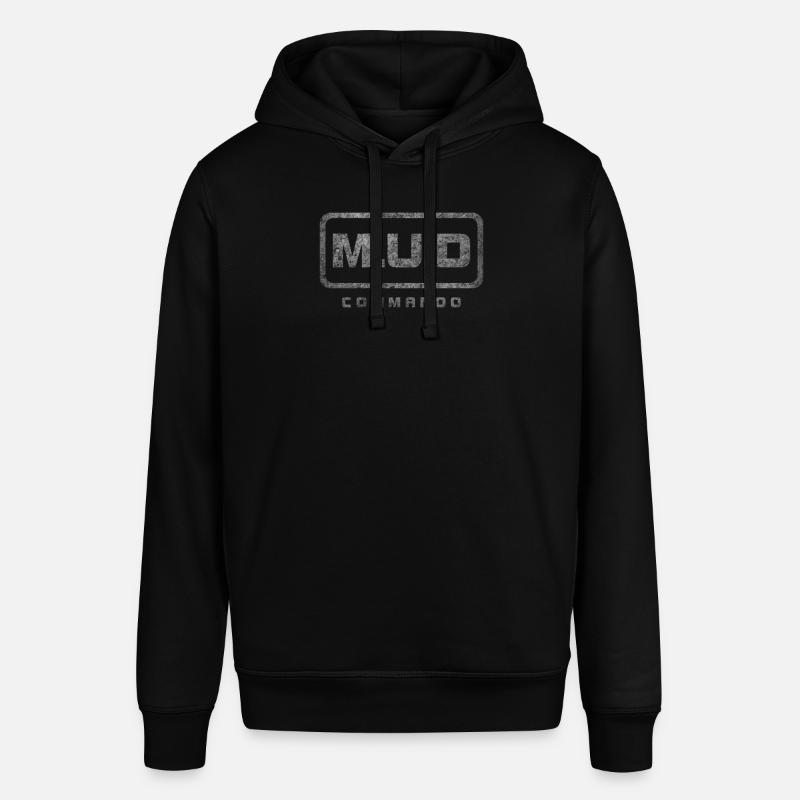 MUD COMMANDO - Sweat à capuche SOUNDER Stanley/Stella Unisexe - noir