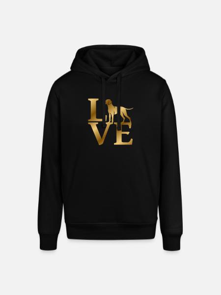 Love Magyar Vizsla - Stanley/Stella SOUNDER Unisex Hoodie - black