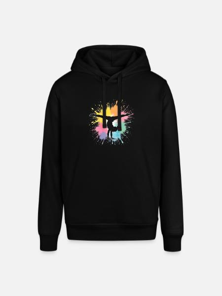 Gymnastique Heartbeat - Gymnaste - Sweat à capuche SOUNDER Stanley/Stella Unisexe - noir