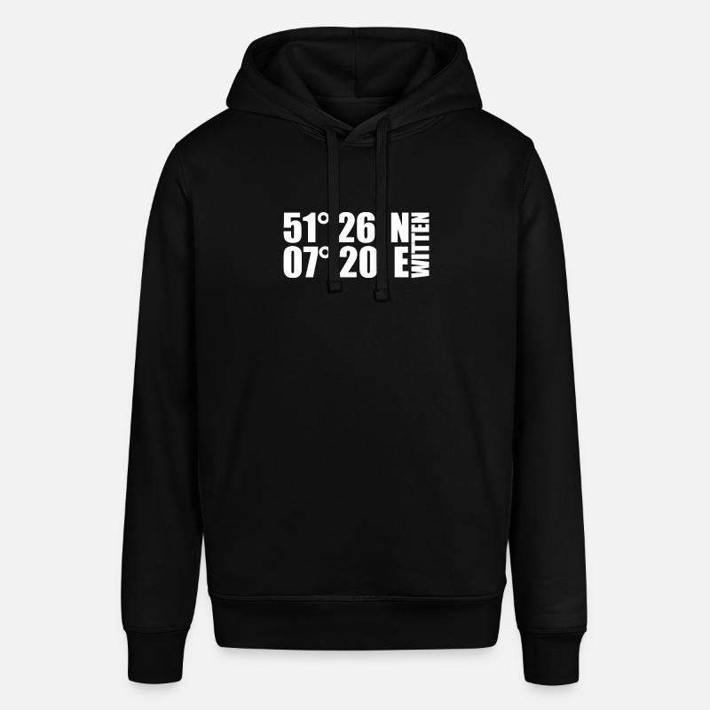 Coordonnées de Witten - Sweat à capuche SOUNDER Stanley/Stella Unisexe - noir