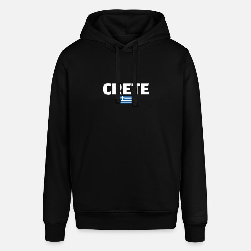 Crète Grèce Drapeau grec Grec - Sweat à capuche SOUNDER Stanley/Stella Unisexe - noir