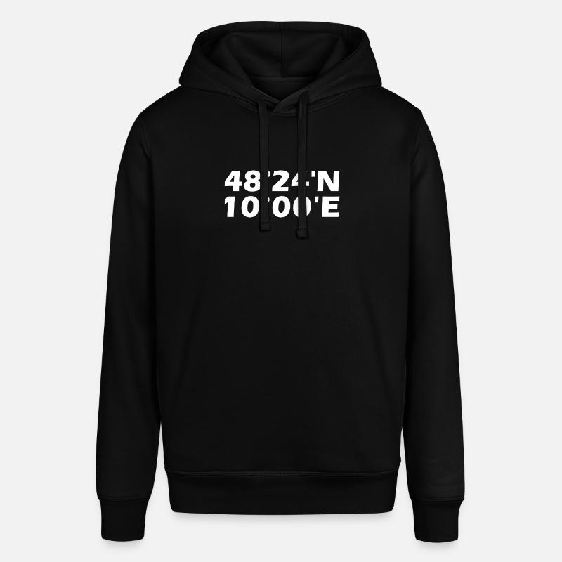 Coordonnées Neu-Ulm - Sweat à capuche SOUNDER Stanley/Stella Unisexe - noir