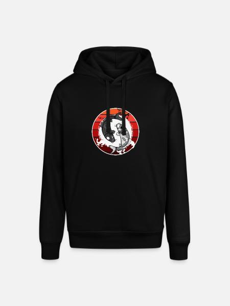 Japanese Koi Fish Painter Poison - Stanley/Stella SOUNDER Unisex Hoodie - black