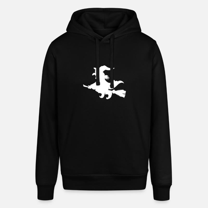 Sorcière sur balai - Sweat à capuche SOUNDER Stanley/Stella Unisexe - noir