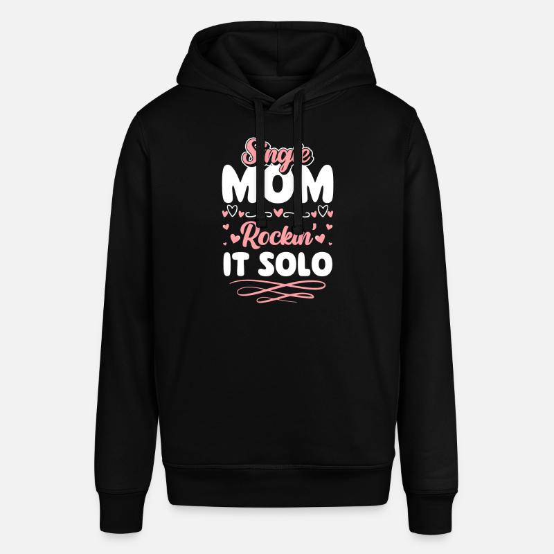 L’amour de l’équipe monoparentale - Sweat à capuche SOUNDER Stanley/Stella Unisexe - noir