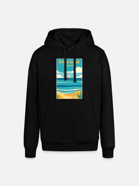 Hvide Sande, Denmark - Stanley/Stella SOUNDER Unisex Hoodie - black