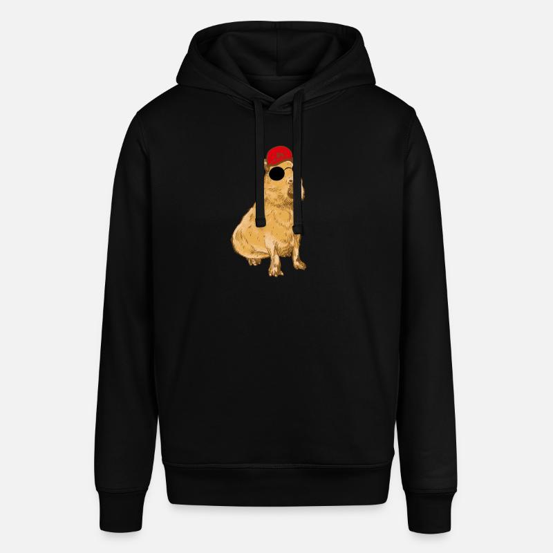 Cool Capybara - Wasserschwein - Cappy - Sweat à capuche SOUNDER Stanley/Stella Unisexe - noir