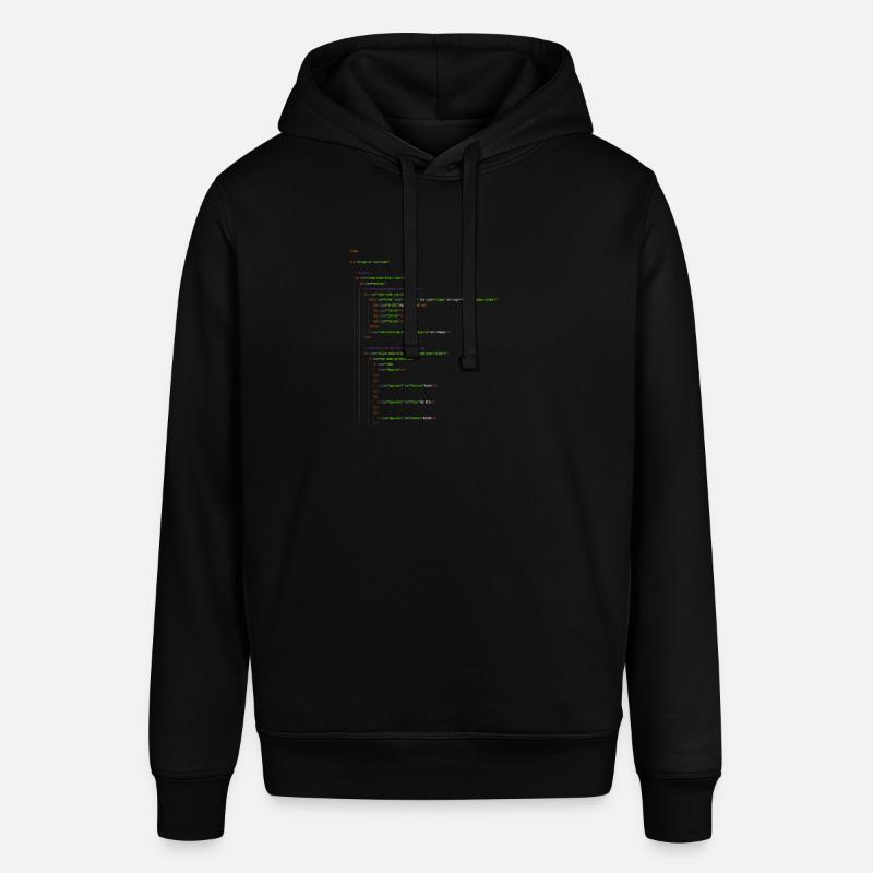 Programmation HTML. Chemise de ballot - Sweat à capuche SOUNDER Stanley/Stella Unisexe - noir