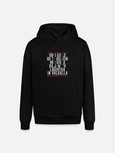 Böse Mädchen Überfallen In Walhalla - Stanley/Stella Unisex Hoodie SOUNDER - Schwarz