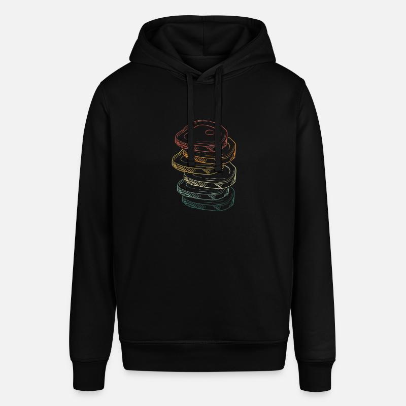 Cuisson du bœuf - Sweat à capuche SOUNDER Stanley/Stella Unisexe - noir