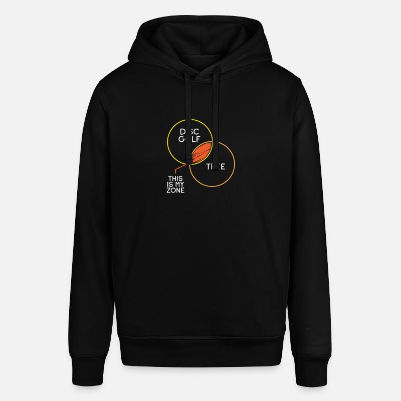 Disc Golf et Tree Zone - Sweat à capuche SOUNDER Stanley/Stella Unisexe - noir