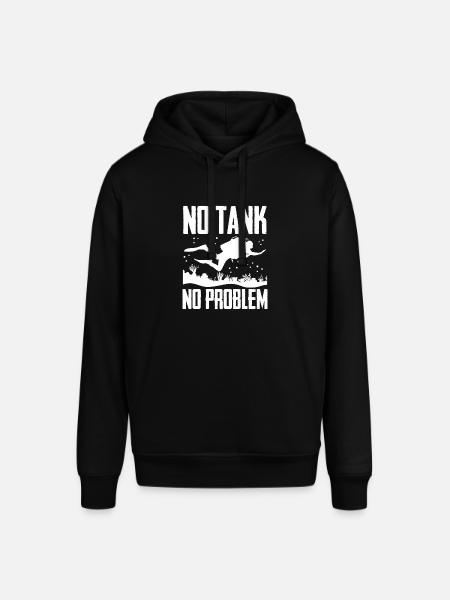 No tank No problem - Stanley/Stella SOUNDER Unisex Hoodie - black