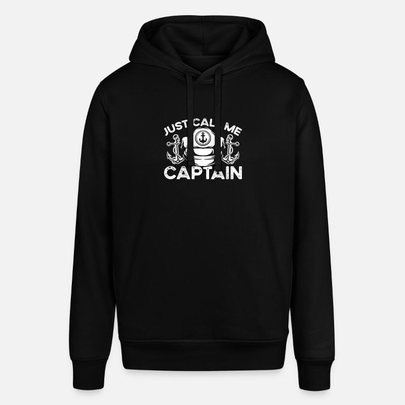 Appelez-moi simplement capitaine - Sweat à capuche SOUNDER Stanley/Stella Unisexe - noir