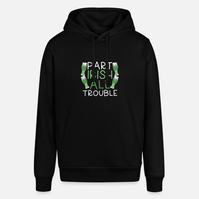 Part Irish All Problems - Stanley/Stella SOUNDER Unisex Hoodie - black