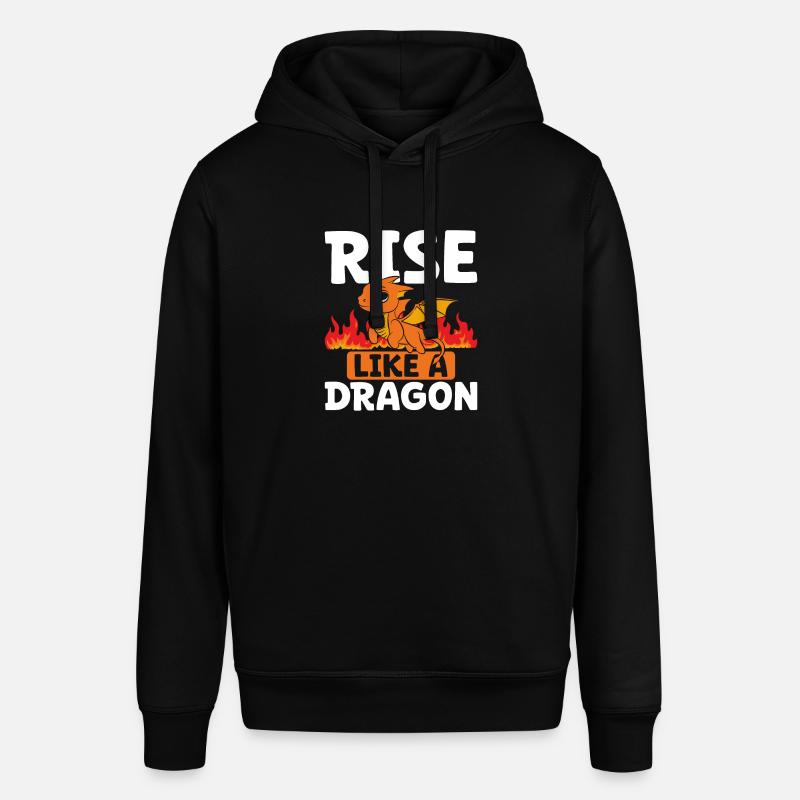 Levez-vous comme un dragon - Sweat à capuche SOUNDER Stanley/Stella Unisexe - noir