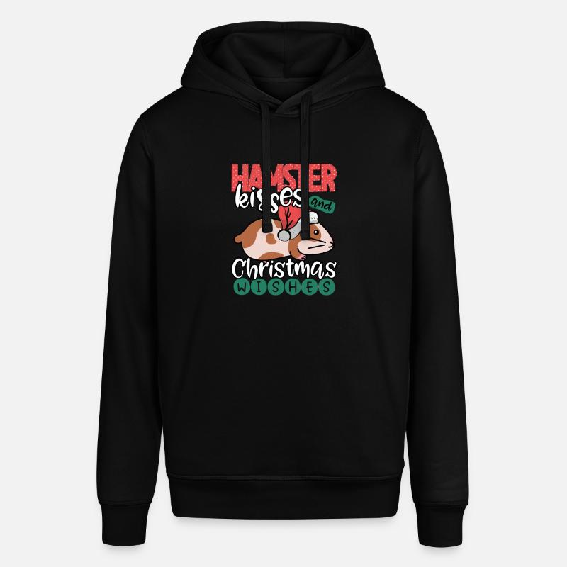 Hamsters et vœux de Noël - Sweat à capuche SOUNDER Stanley/Stella Unisexe - noir