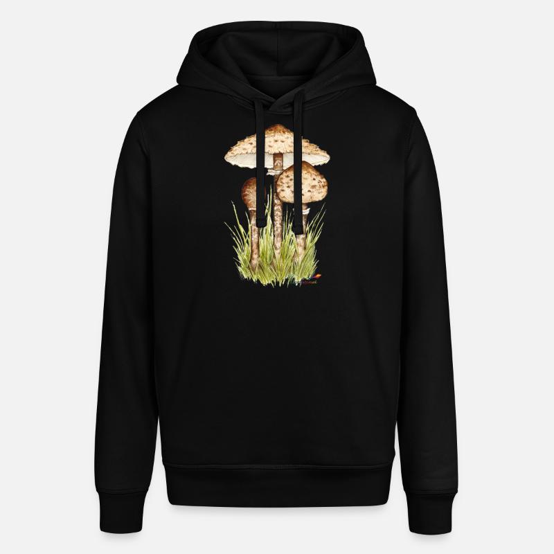 Parasolpilz oder Riesenschirmling - Stanley/Stella Unisex Hoodie SOUNDER - Schwarz