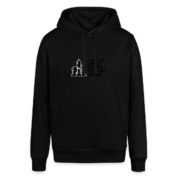 Chess I Never Loose I Either Win Or Learn Chess - Stanley/Stella Unisex Hoodie SOUNDER - Schwarz - Vorne - Alina (178cm) & Michal (187cm)