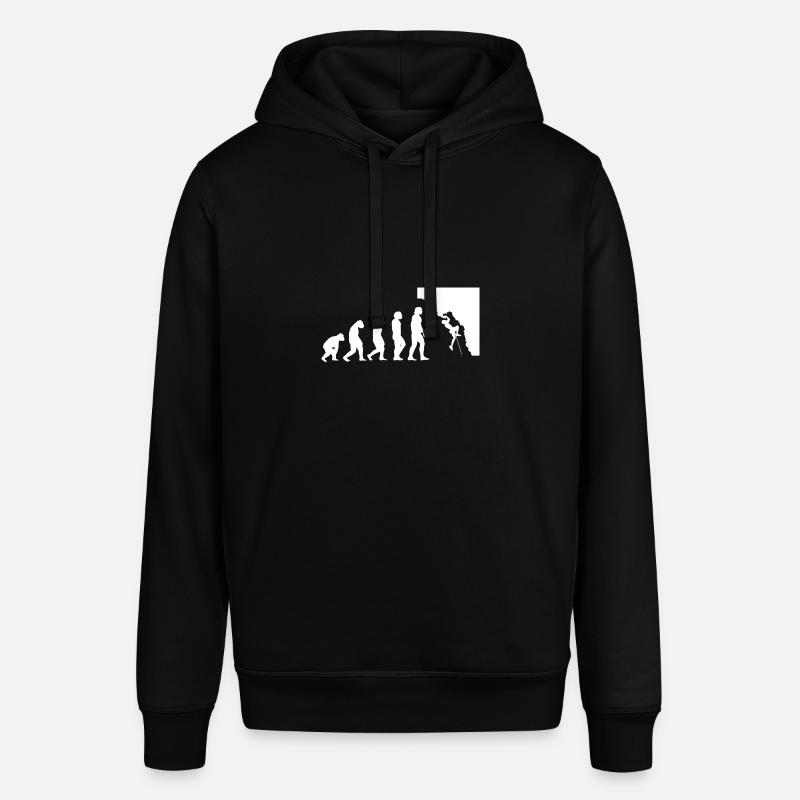 Evolution Kletterer - Stanley/Stella Unisex Hoodie SOUNDER - Schwarz