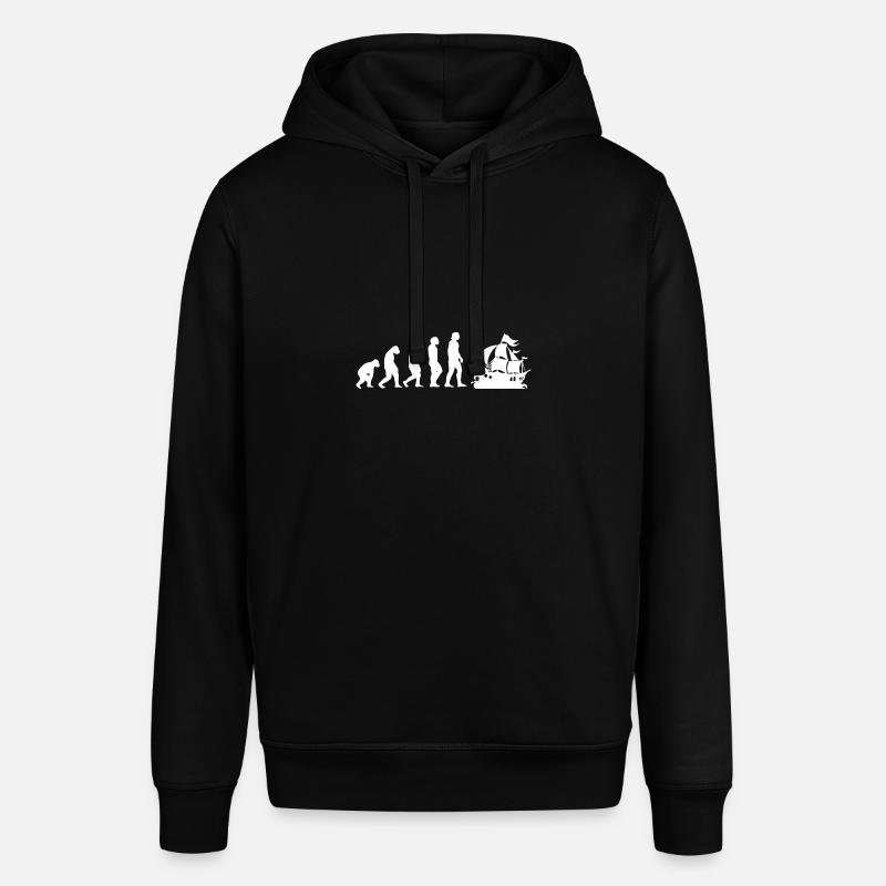 Evolution Pirat - Stanley/Stella Unisex Hoodie SOUNDER - Schwarz