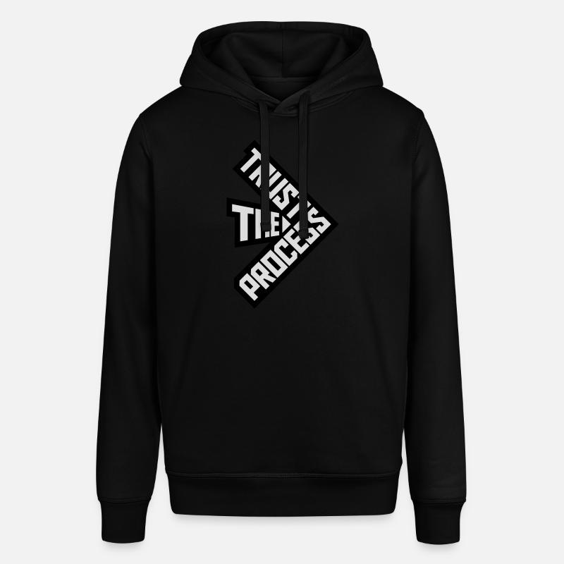 trust the process Zitat - Stanley/Stella Unisex Hoodie SOUNDER - Schwarz