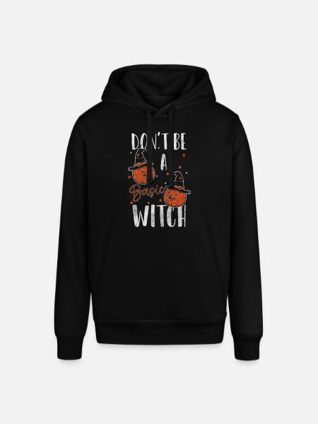 Witch Halloween Saying - Stanley/Stella SOUNDER Unisex Hoodie - black