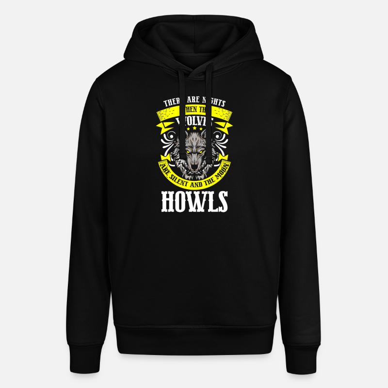 Wolf Rudel Nordisch - Stanley/Stella Unisex Hoodie SOUNDER - Schwarz