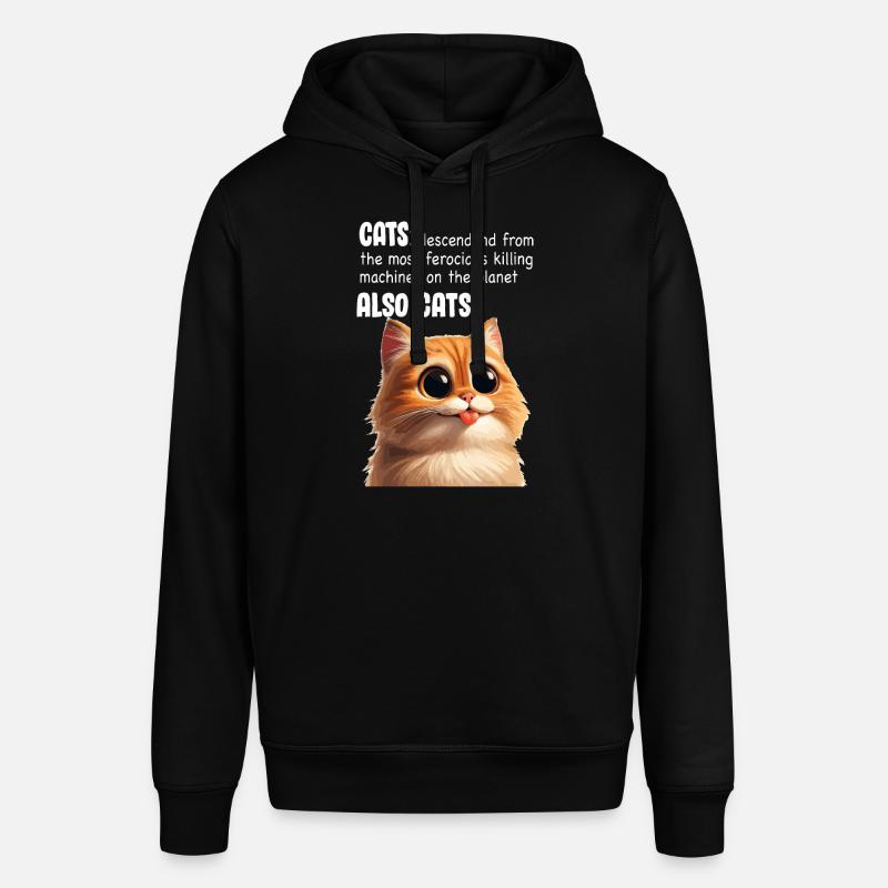 Chat mignon Meme - Sweat à capuche SOUNDER Stanley/Stella Unisexe - noir