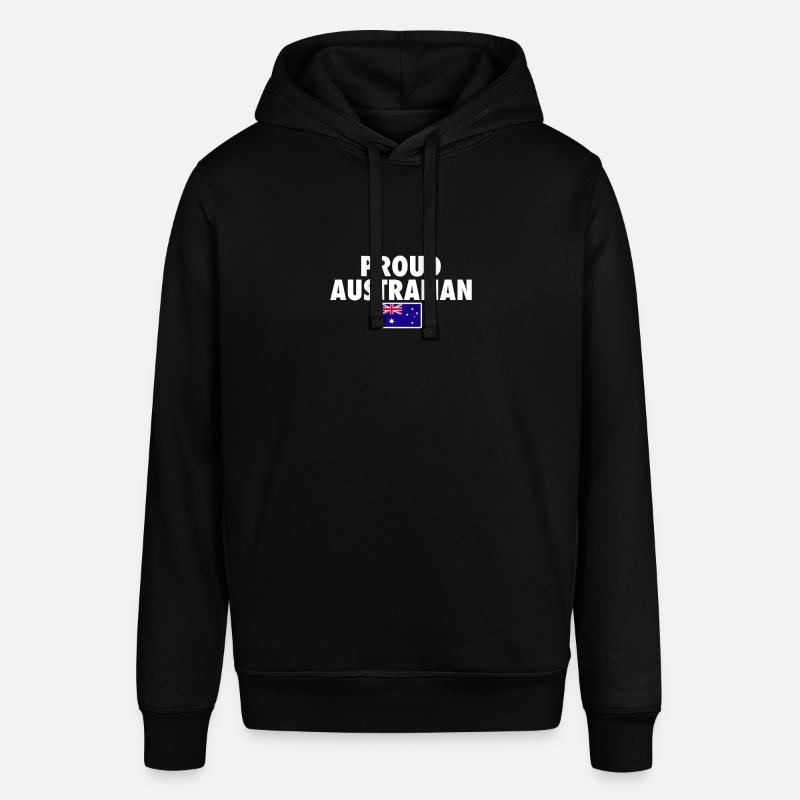 Fier drapeau australien australien - Sweat à capuche SOUNDER Stanley/Stella Unisexe - noir