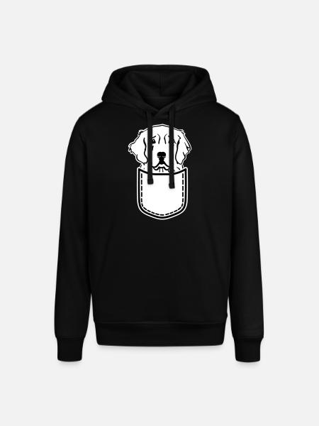 Golden Retriever - Stanley/Stella Unisex Hoodie SOUNDER - Schwarz