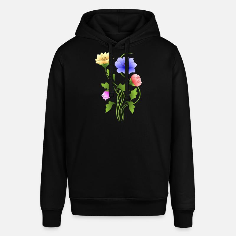 Fleur - Sweat à capuche SOUNDER Stanley/Stella Unisexe - noir
