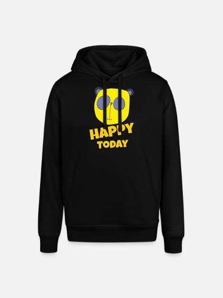 Koala Happy Today - Stanley/Stella SOUNDER Unisex Hoodie - black