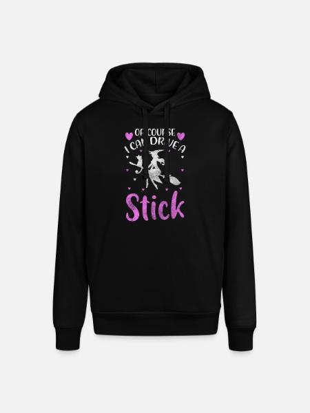 Witches Witches' brooms Spells Monsters - Stanley/Stella SOUNDER Unisex Hoodie - black