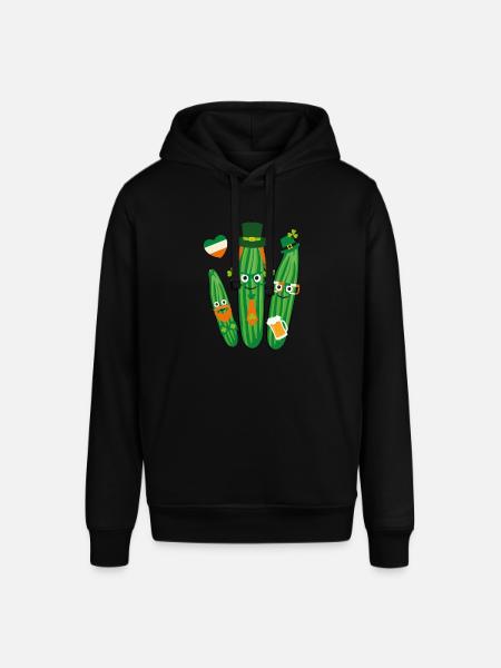 Iren,Irlande,saint-patricks,concombres, concombre - Sweat à capuche SOUNDER Stanley/Stella Unisexe - noir