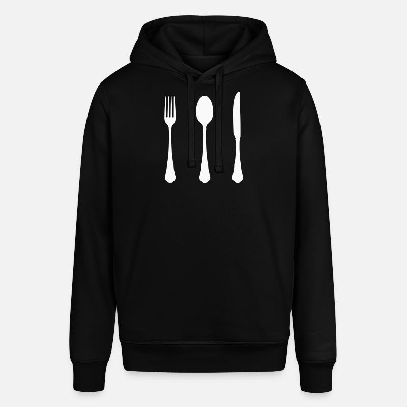 Conception de silhouettes de couverts - Sweat à capuche SOUNDER Stanley/Stella Unisexe - noir