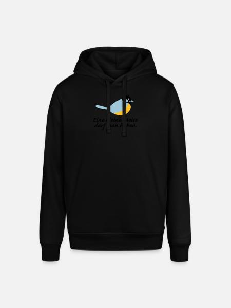 kleine Meise - Stanley/Stella Unisex Hoodie SOUNDER - Schwarz
