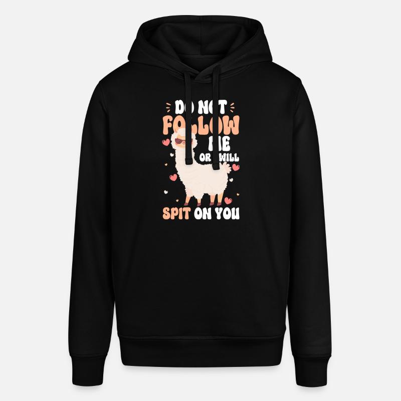 Lama Lamas Animal Doux - Sweat à capuche SOUNDER Stanley/Stella Unisexe - noir