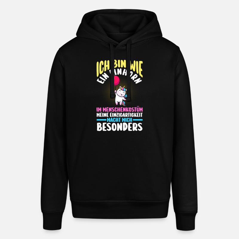 Licorne - Sweat à capuche SOUNDER Stanley/Stella Unisexe - noir