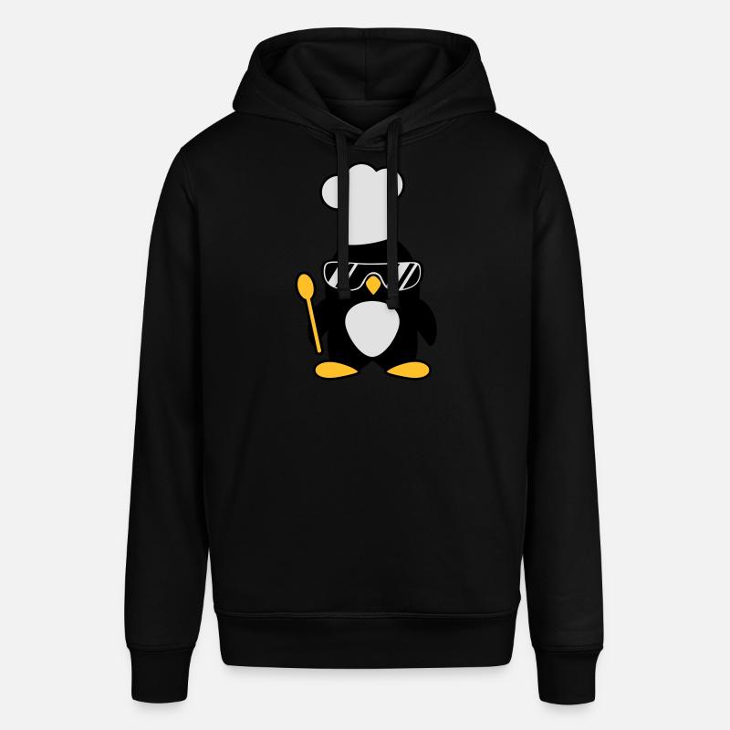 Cool Penguin Chef - Sweat à capuche SOUNDER Stanley/Stella Unisexe - noir